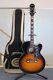 2012 Epiphone Ej-200ce/vs Acoustic Electric Guitar Withsoft Case