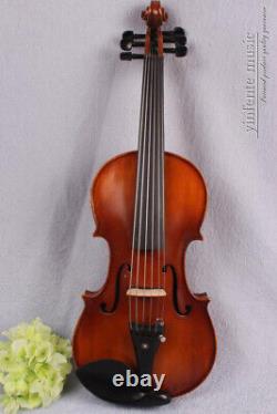 6 String Electric Violin Acoustic Violins 4/4 Spruce maple Free Case Bows