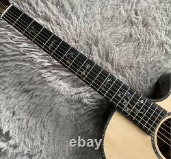 916 Acoustic Electric Guitar Solid Spruce Top 3 Electronic Pickups Free Shipping