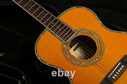 Acoustic Guitar Electric Guitar 6String 20Fret Solid Spruce Top Spot Custom Shop
