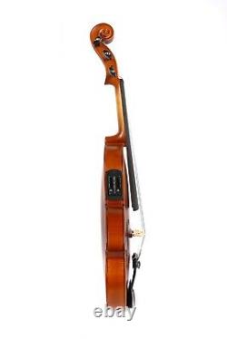 Advanced 5 String 4/4 Electric Acoustic Violin Maple Spruce Professional Tone