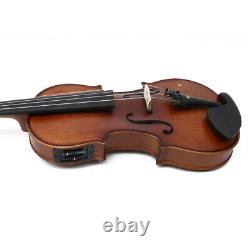 Advanced 5 String Electric Acoustic Violin 4/4 Hand made Maple Spruce