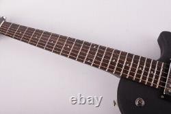 Black 6-string Silent travel electric acoustic guitar portable built in effect