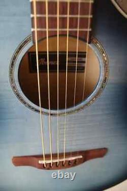 Brand New Ibanez AEWC400 Steel String Cutaway Acoustic/Electric Guitar Blue