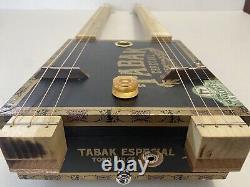 Cigar Box Guitar 3 String 4 String Acoustic Electric Ellbogen Guitars Video Demo