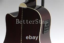 Custom Acoustic Electric Guitar White Pickguard 12 String Chrome Part Fast Ship