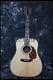 Custom Electric Acoustic Guitar Solid Spruce Rosewood Fretboard 6 String