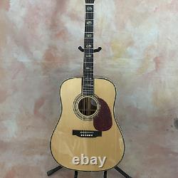 D45 41 inches solid spruce Acoustic electric guitar with pickup rosewood fingerb