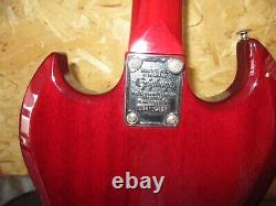 EPIPHONE 4 STRING ELECTRIC GUITAR With CASE