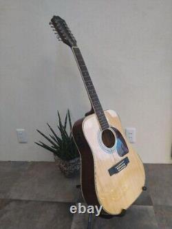 Electric Acoustic Guitar Epiphone Natural 12 String