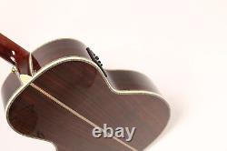 Electric Acoustic Guitar MD00045 Pickups Solid Red Spruce Top