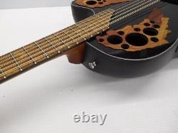 Electric Acoustic Guitar Ovation Celebrity CE4412-5 S/N Black 12 string