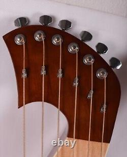 ExpeditedDouble Neck 6+6+8 string Electric Acoustic Harp Guitar with 4 Band EQ