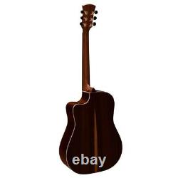 Faith FSCEHG HiGloss Saturn Cutaway Acoustic / Electric Guitar with case