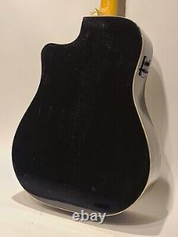 Fender Sonoran SCE 6 String Acoustic Electric Guitar AS IS PARTS REPAIR