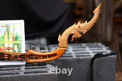 Folk Guitar Thai Isan Phin Laos Acoustic Electric String Instrument Mandolin