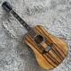 Handmade D45 12-strings Acoustic Electric Guitar Full Koa With Eq Free Shipping