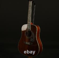 Hollow Body D45 Acoustic Electric Guitar with EQ 12-string Solid Koa Top