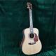 Hollow Body D45 Acoustic Electric Guitar With Eq Abalone Inlay Solid Spruce Top