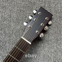 Hot Sell D28 Acoustic Electric Guitar Solid Spruce Top Bone Nut Rosewood Back