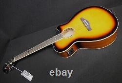 IBANEZ AEG7 VSH Acoustic Electric Cutaway Guitar SMALL BODY with preamp withTuner