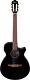 Ibanez Aeg50nbkh Nylon Acoustic Electric Guitar In Black High Gloss