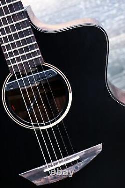 Ibanez JGM5 Jon Gomm Signature Black Satin Top Acoustic Electric Guitar withBag