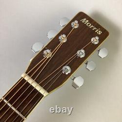 Morris W-35 Electric Acoustic Guitar Used From Japan