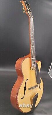 Musoo brand 15'' 7 string handcraft solid BUBINGA jazz electric guitar