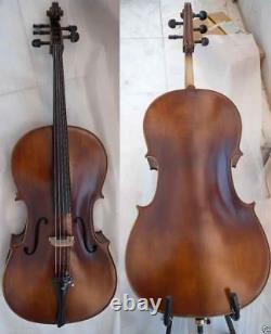 New Electric Cello 4/4 5string Acoustic Cello Nice Sound Solid ebony parts