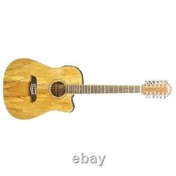 Oscar Schmidt OD312CESM 12-string Dreadnought Acoustic/Electric Guitar (Maple)
