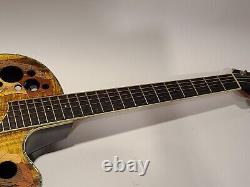 Ovation Celebrity CC44-FKOA 6 String Electric Acoustic Guitar Koa Top