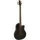 Ovation Mod Tx 4-string Acoustic Electric Bass Guitar, Textured Black