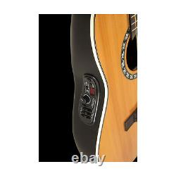 Ovation Timeless Legend Nylon String Acoustic Electric Guitar, Natural