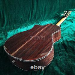 PS14 Acoustic Electric Guitar Rosewood Back Side Solid Spruce Top with Armrest