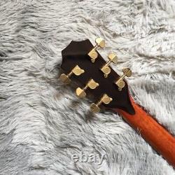 PS14 Electric Acoustic Guitar Full Koa Solid Top B-Band Bone Nut&Saddles