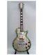 Solid Electric Guitar 6 Str Pearl Inlay, Real White Mop, Handmade Gt274a
