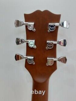 Solid Electric Guitar 6 Str Pearl inlay, Real White MOP, Handmade GT274A