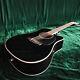 Starshine 41 Inch Cutaway Spruce Top Acoustic Electric Guitar Black Us In Stock