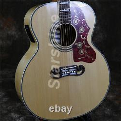 Starshine Hollow Body Acoustic Electric Guitar Rosewood Fretboard 6 Strings