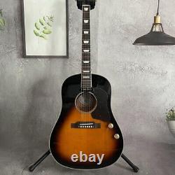 Sunburst EJ-160E Acoustic Electric Guitar Solid Spruce Top Rosewood Fretboard