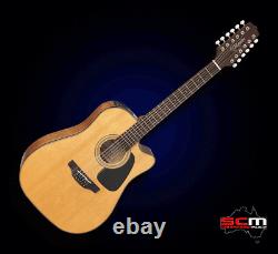 Takamine GD30CE12NAT 12 String Dreadnought Acoustic Electric Guitar Pro Setup