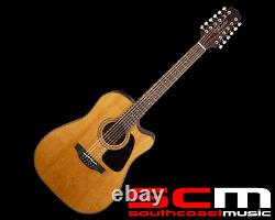 Takamine GD30CE12NAT 12 String Dreadnought Acoustic Electric Guitar Pro Setup