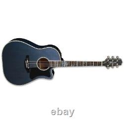 Takamine LTD2021 Rose Dreadnought Acoustic-Electric Guitar Blue + Case Limited