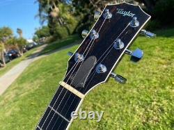 Taylor T5S Ebony Gloss Black Acoustic Electric Guitar with Original Case