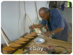 Thai Laos Phin mandolin folk, acoustic electric string musical instrument PS025
