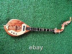 Thai Laos Phin mandolin folk, acoustic/electric string musical instruments PS014
