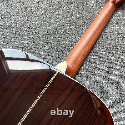 Unbranded D28 Acoustic Electric Guitar Solid Spruce Top Bone Nut Safe Ship