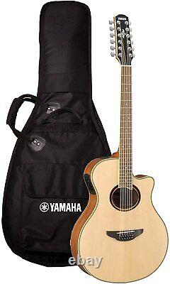 Yamaha APX700II-12 12-String Thinline Cutaway Acoustic-Electric Guitar Na