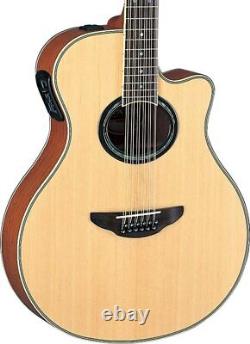 Yamaha APX700II-12 12-String Thinline Cutaway Acoustic-Electric Guitar Na